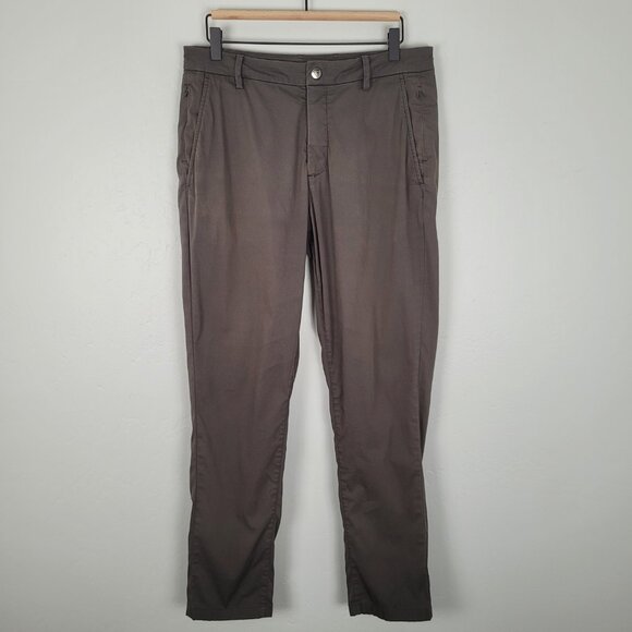 Birddogs 32x30 Khakis Pants Stretch Unlined Dark Gray Green - Picture 1 of 16